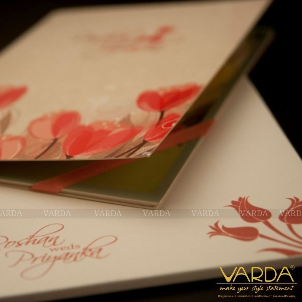 Photo From Floral Wedding Invitation Cards - By Varda