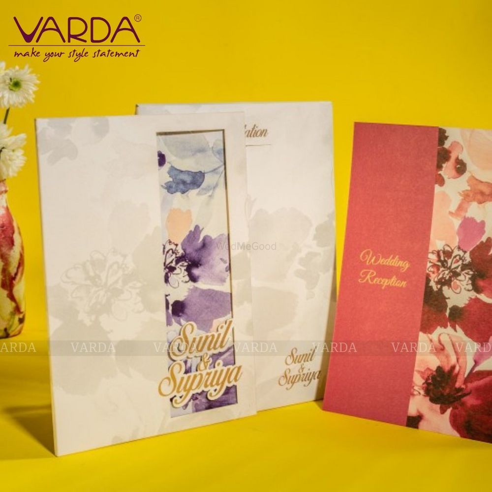 Photo From Floral Wedding Invitation Cards - By Varda