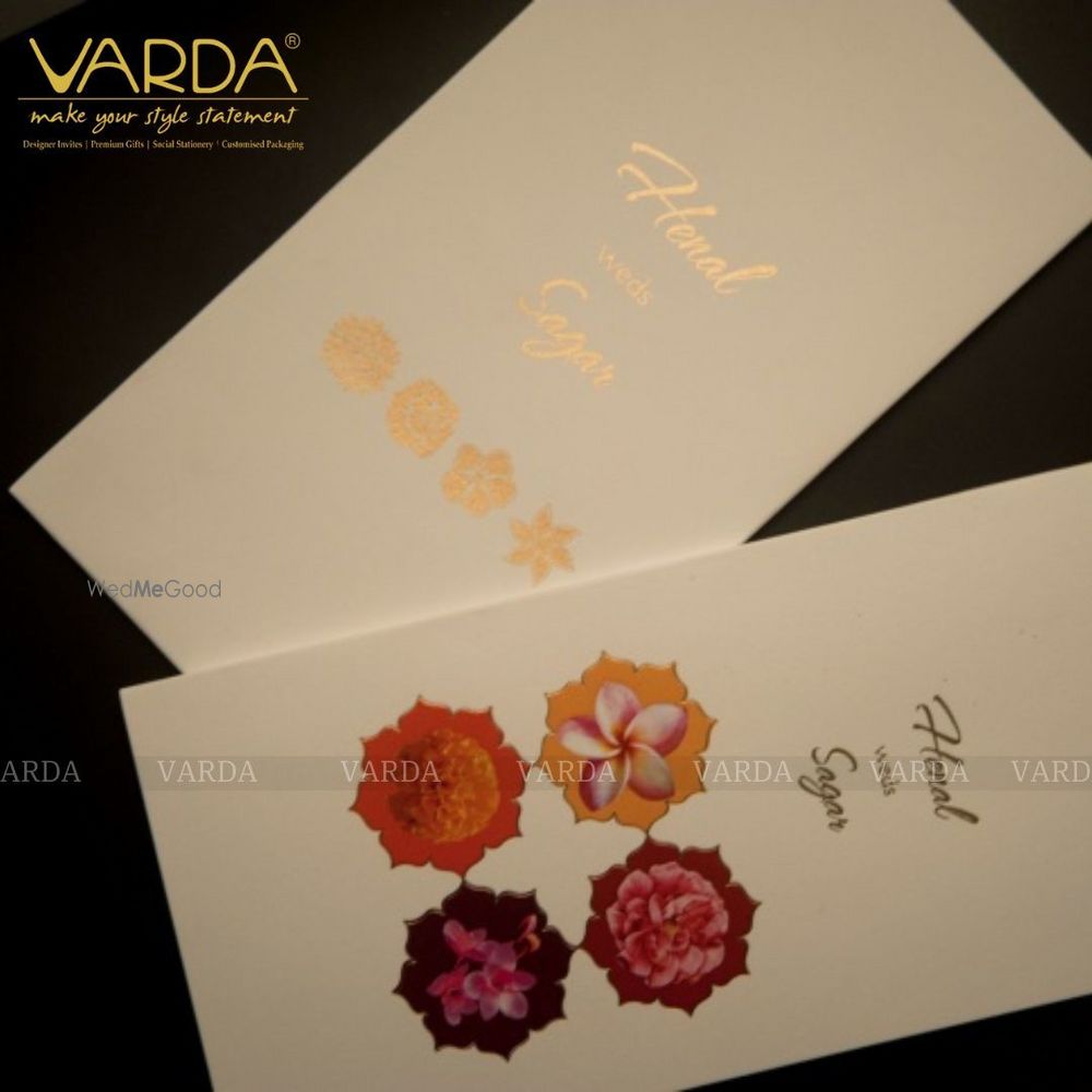 Photo From Floral Wedding Invitation Cards - By Varda