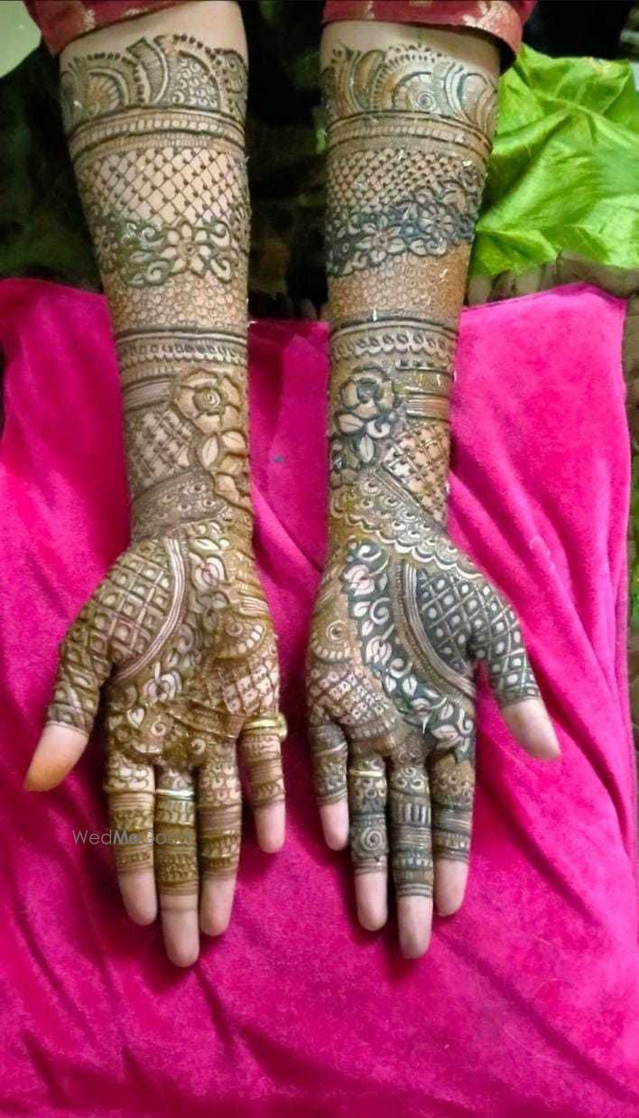 Photo From Designer & Floral Mahendi Design (All types of mehendi designs) - By Mariyam Mehndi Art