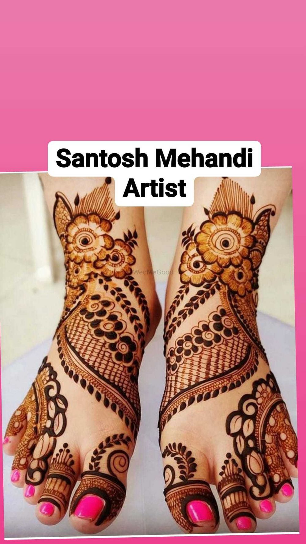 Photo From bridal mehndi - By Santosh Mehendi Artist