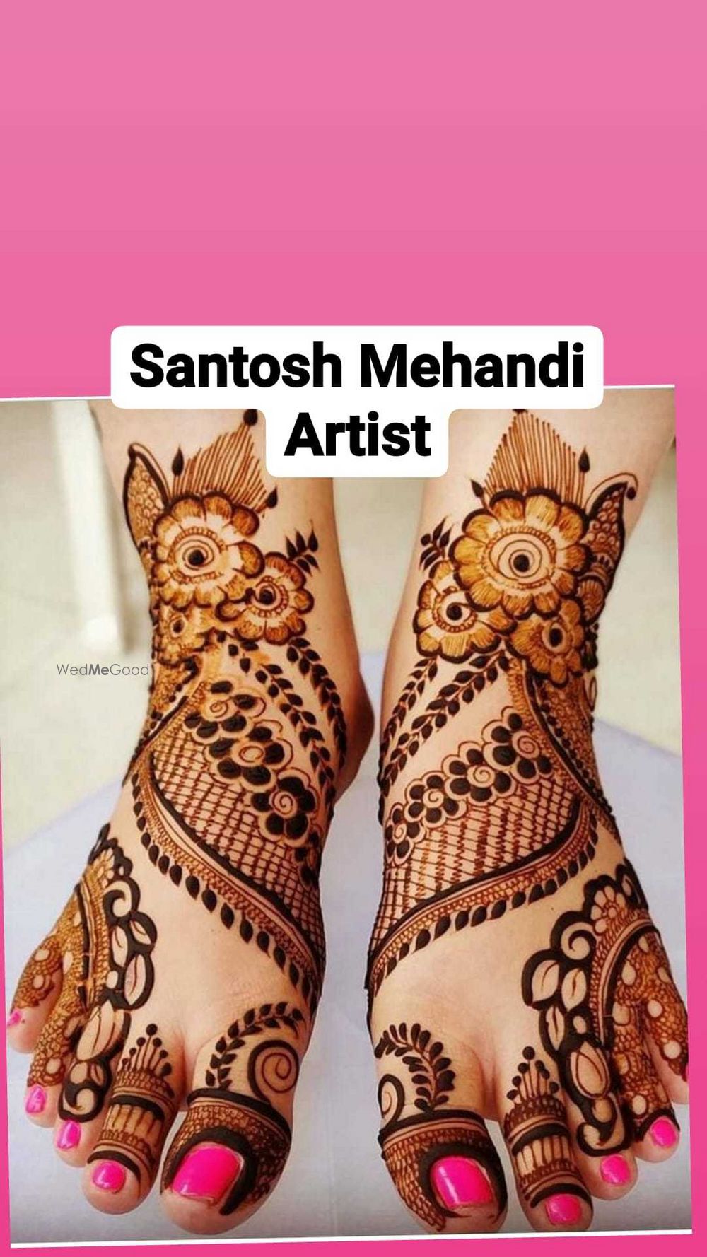 Photo From bridal mehndi - By Santosh Mehendi Artist