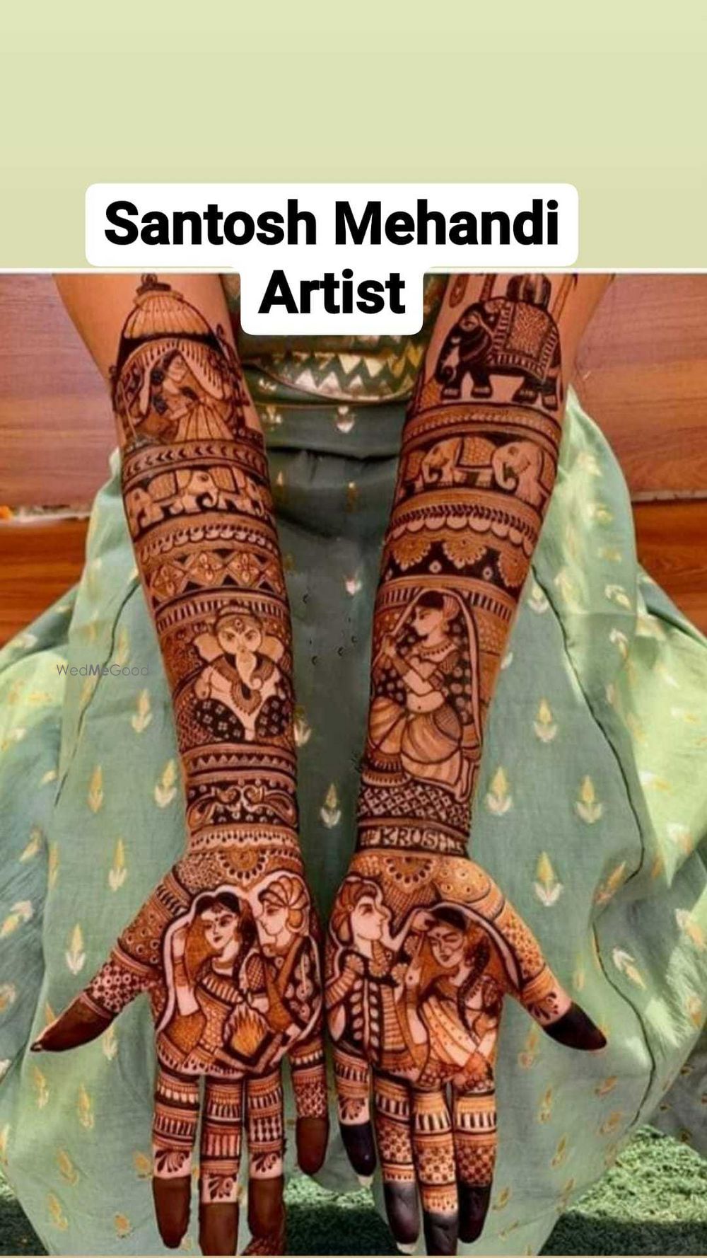 Photo From bridal mehndi - By Santosh Mehendi Artist