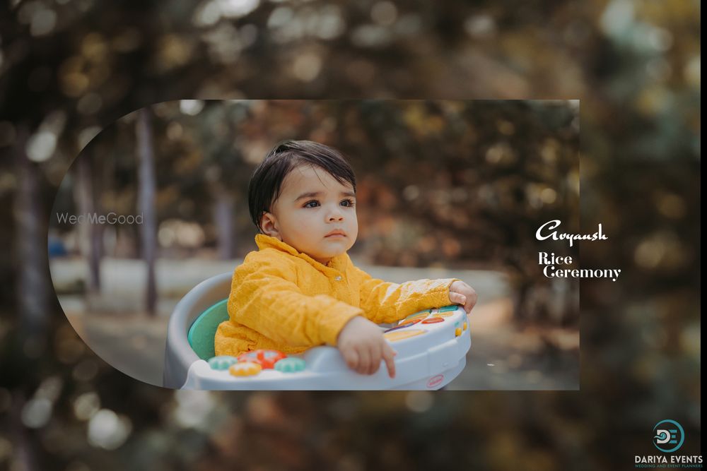 Photo From Avyansh's Rice Ceremony! - By Dariya Event Photography