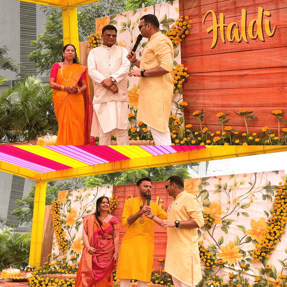 Photo From Haldi Event - By Anchor Yash Lodha