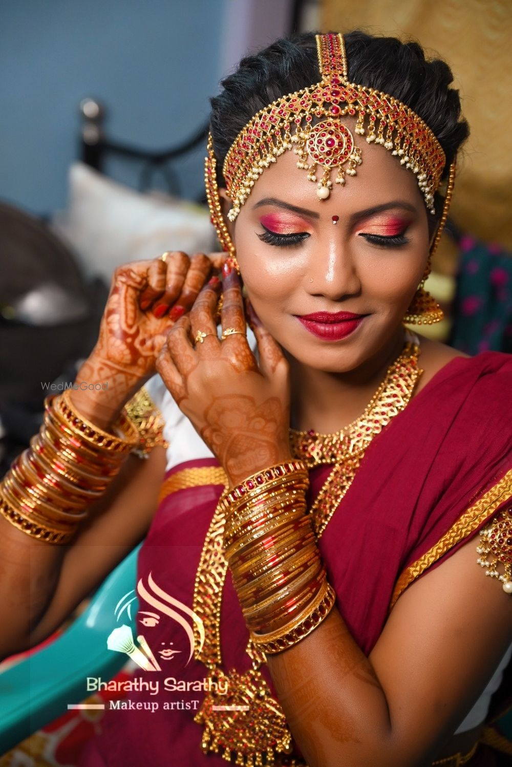 Photo From 2024 Bridal Work - By Bharathy Sarathy Makeovers