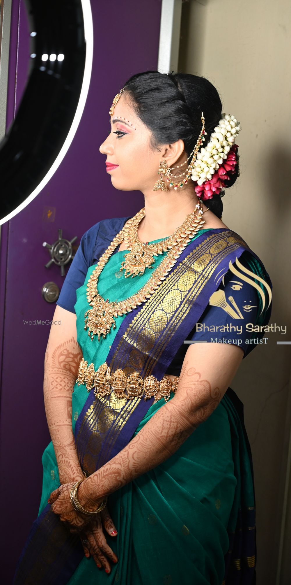 Photo From 2024 Bridal Work - By Bharathy Sarathy Makeovers