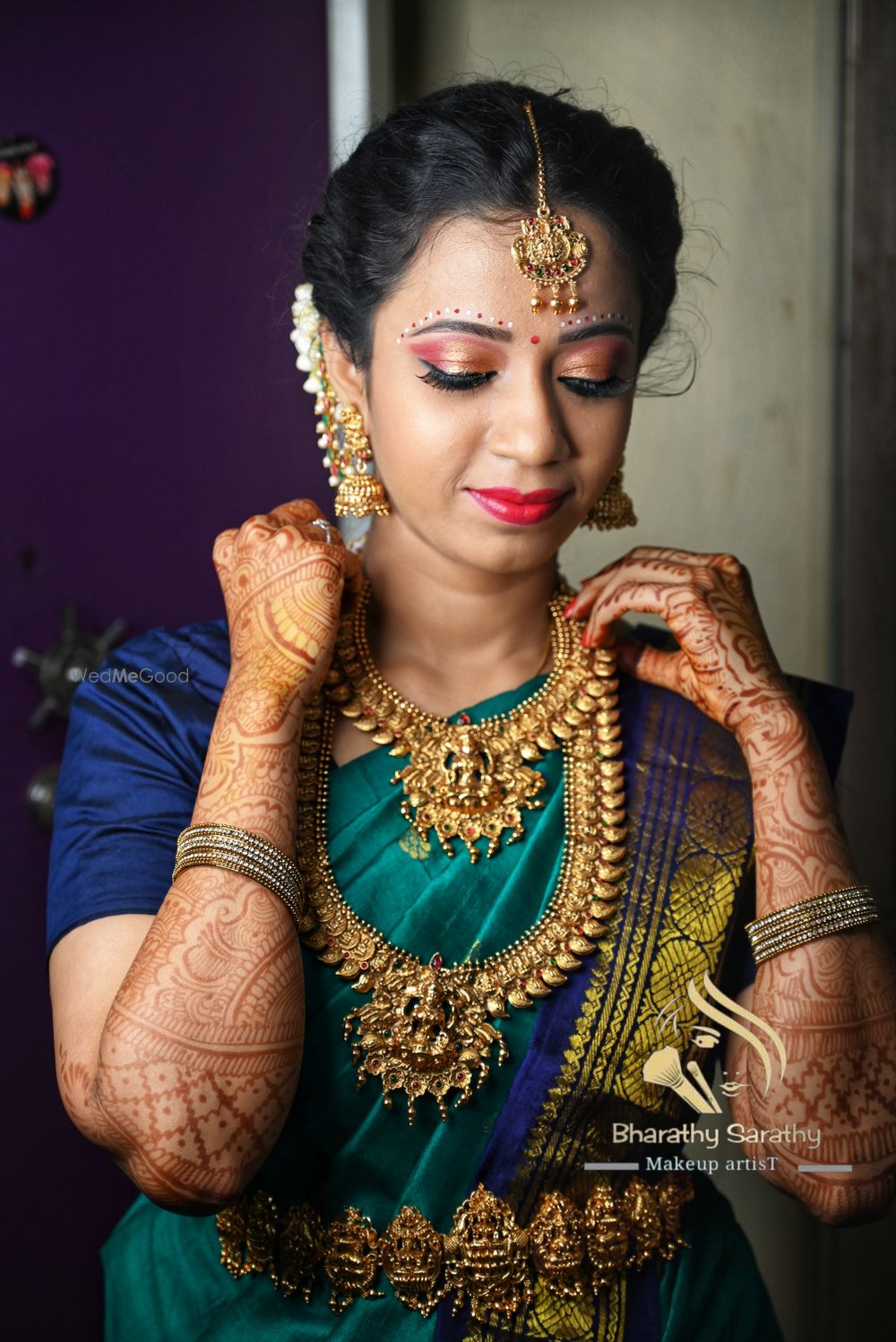 Photo From 2024 Bridal Work - By Bharathy Sarathy Makeovers