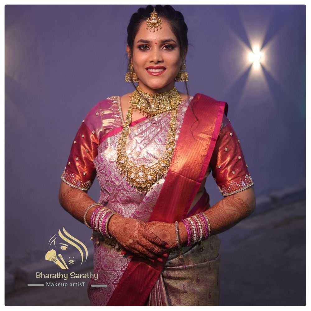 Photo From 2024 Bridal Work - By Bharathy Sarathy Makeovers