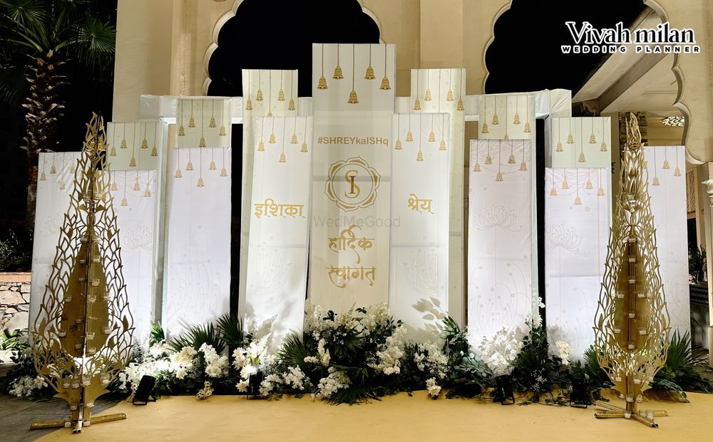 Photo From Wedding - White & Gold - By Vivah Milan