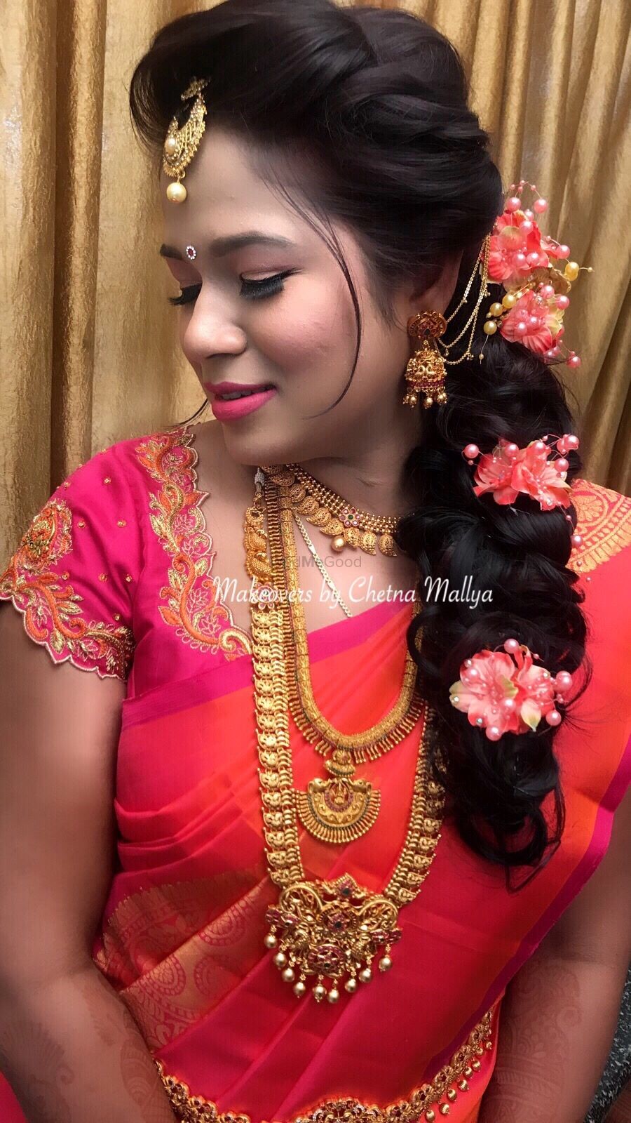 Photo From Darshini Engagement  - By Makeup by Chetna Mallya