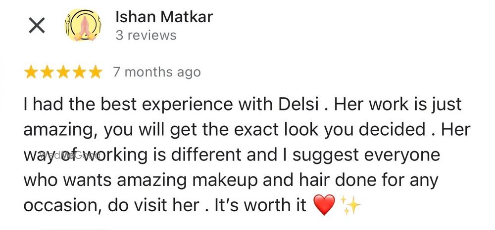 Photo From Client Work Reviews - By Dellsi Mody Makeup Artist