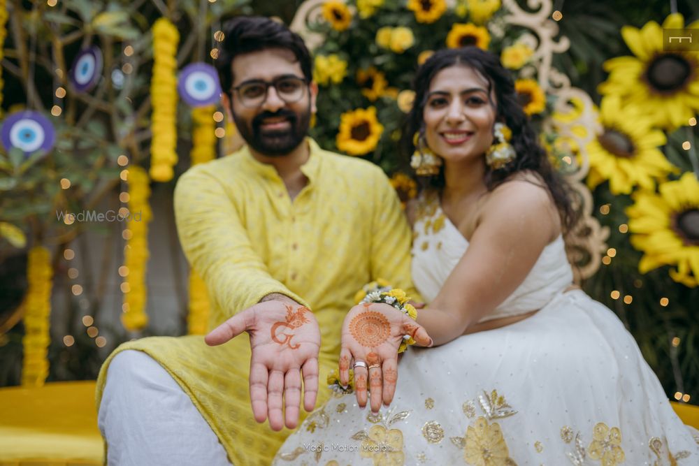 Photo From Gayathri + Suryan Haldi - By Wow Stories