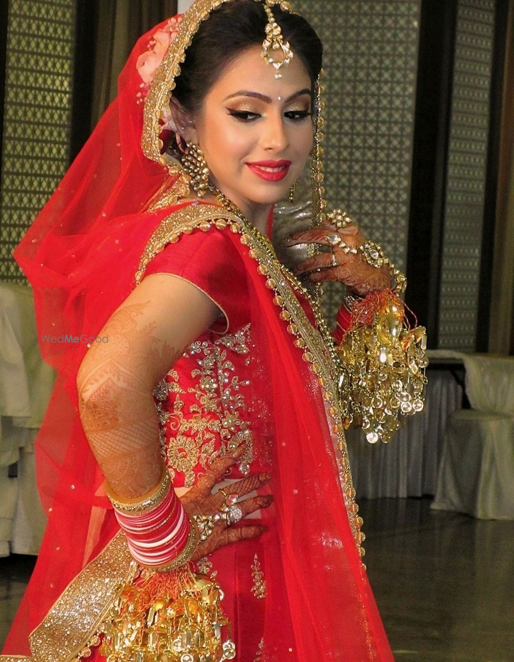 Photo From Sangeet Wedding Reception looks for Shweta - By Ritu Babbar Makeup and Hair