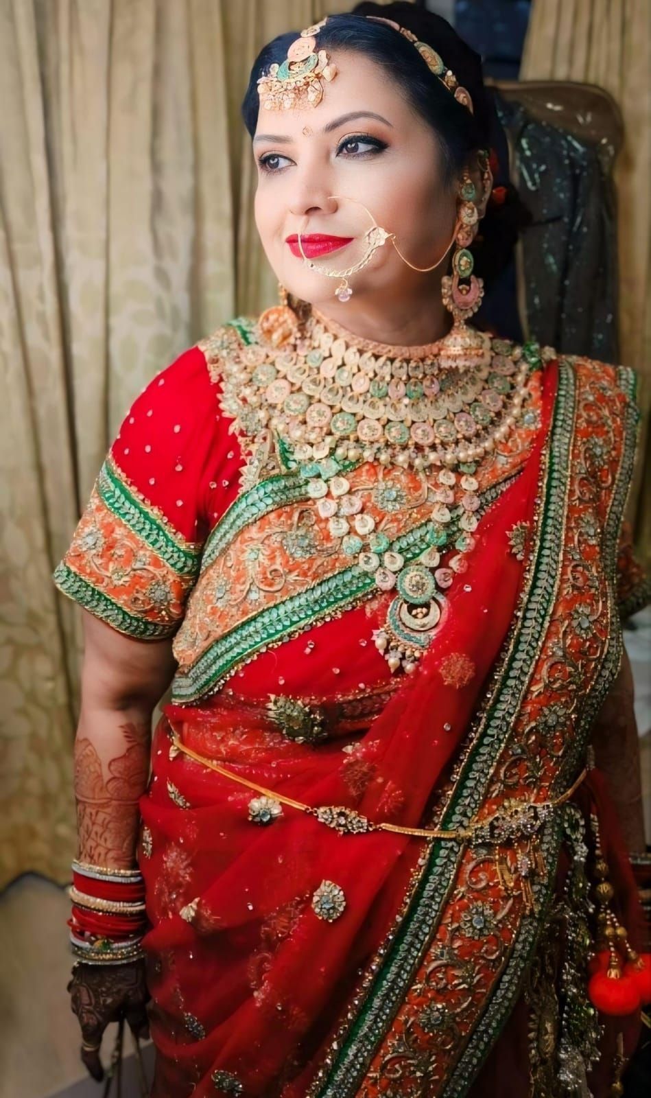 Photo From North Indian Moms Baraat look - By Pn Makeovers