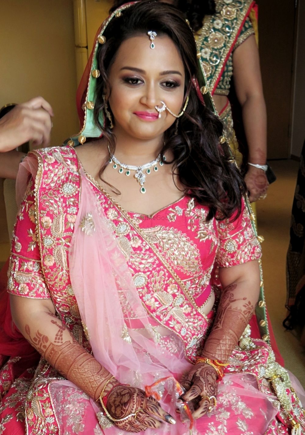 Photo From pretty in Pink.. my bride Surbhi - By Ritu Babbar Makeup and Hair