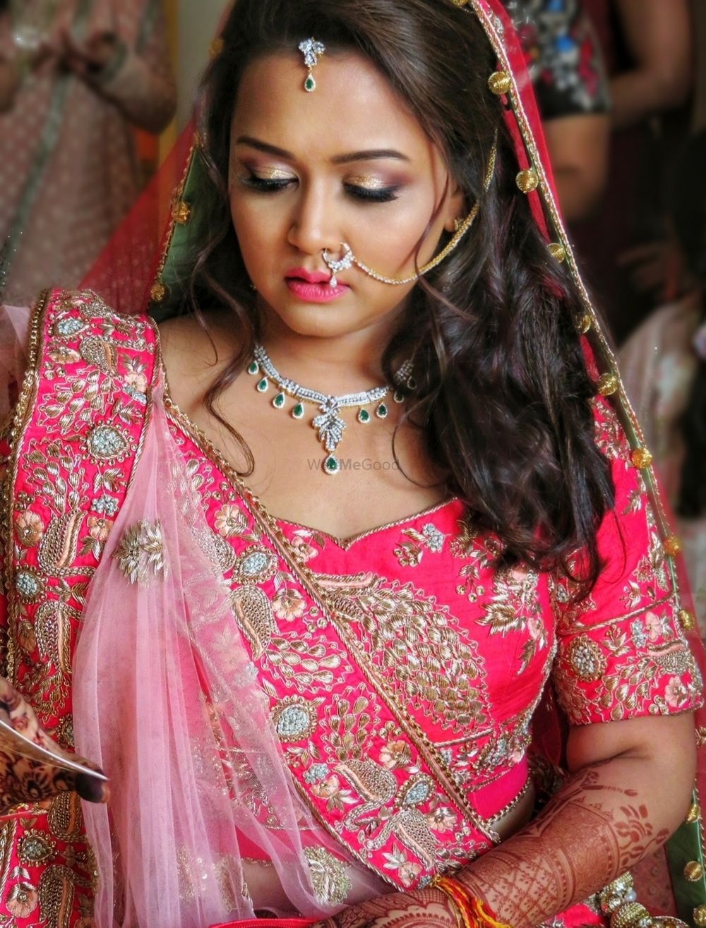 Photo From pretty in Pink.. my bride Surbhi - By Ritu Babbar Makeup and Hair