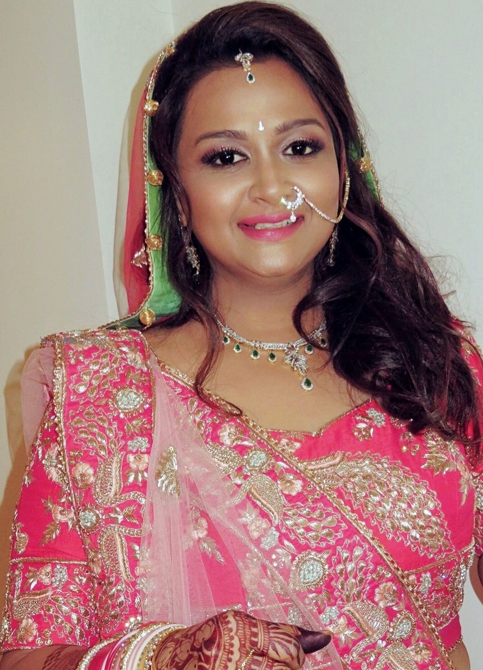 Photo From pretty in Pink.. my bride Surbhi - By Ritu Babbar Makeup and Hair