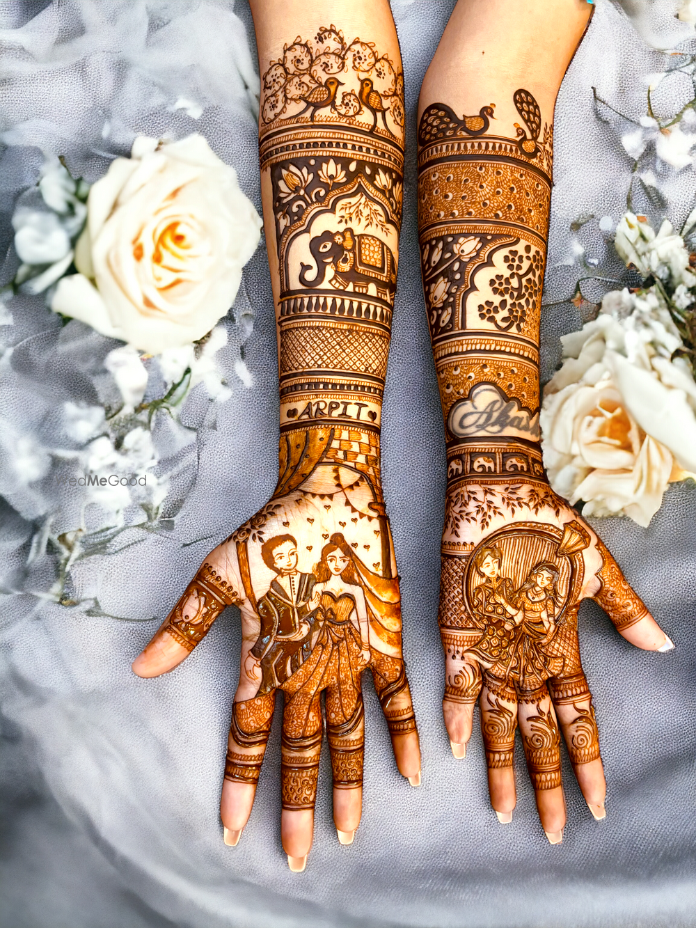 Photo From CLIENT'S MEHENDI - By Red Wings Mehendi 