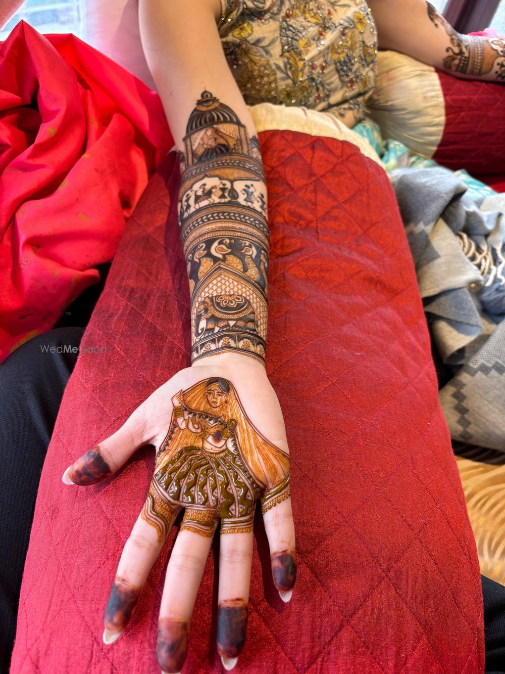 Photo From LATEST BRIDAL DESIGNES - By Red Wings Mehendi 