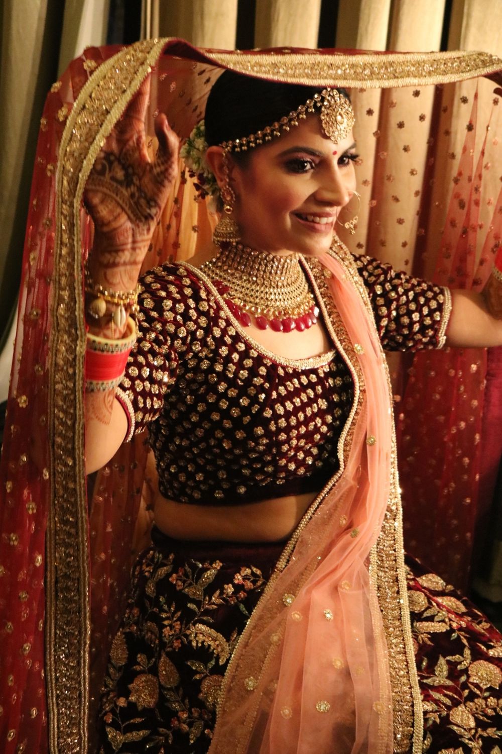Photo From Swati's Sagan & Wedding Looks - By Makeup by Saakshi Takiar