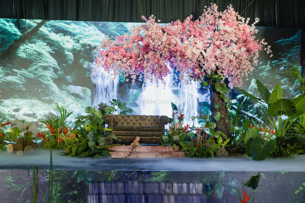 Photo From Tropical Forest Theme Wedding - By Red Dot Events