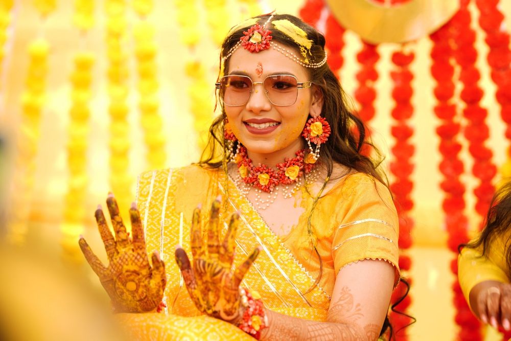 Photo From Bride Garima ( HALDI )  - By Aastha Makeup Artist