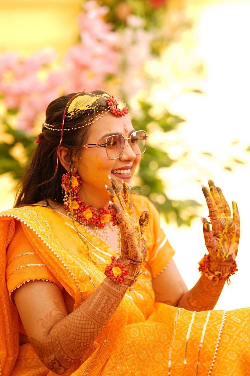 Photo From Bride Garima ( HALDI )  - By Aastha Makeup Artist