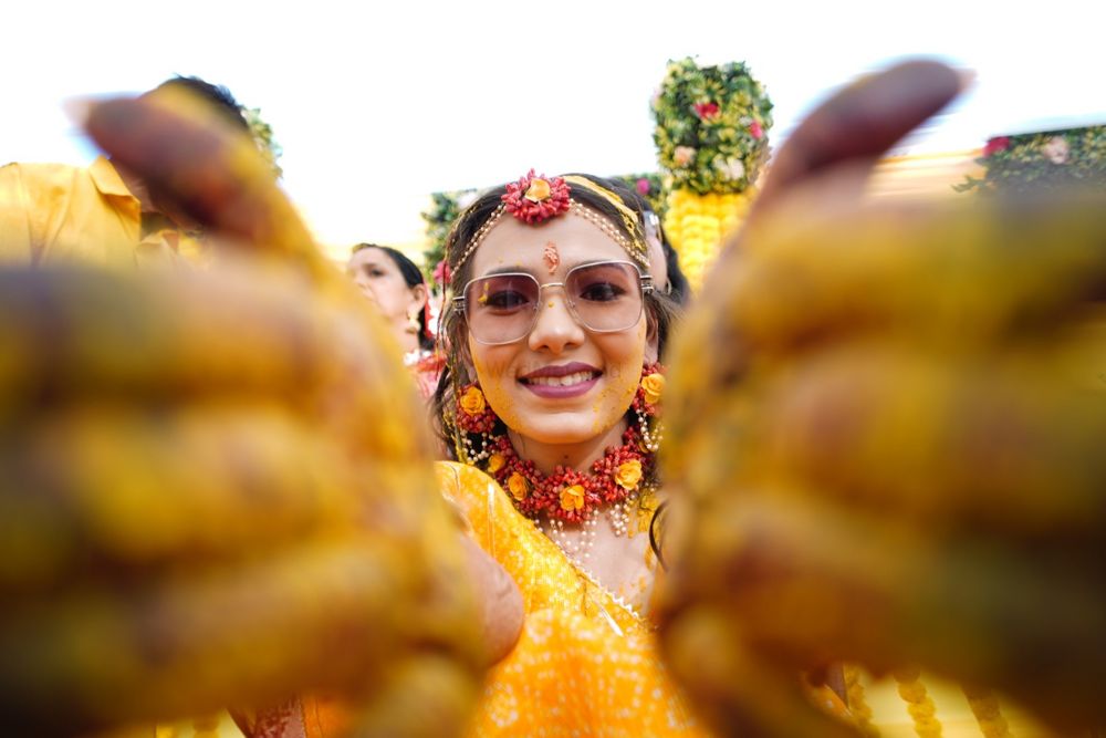 Photo From Bride Garima ( HALDI )  - By Aastha Makeup Artist