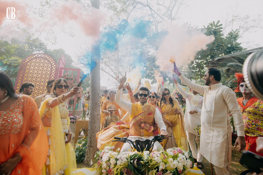 Photo From HALDI CEREMONY - By Cranberry Blue