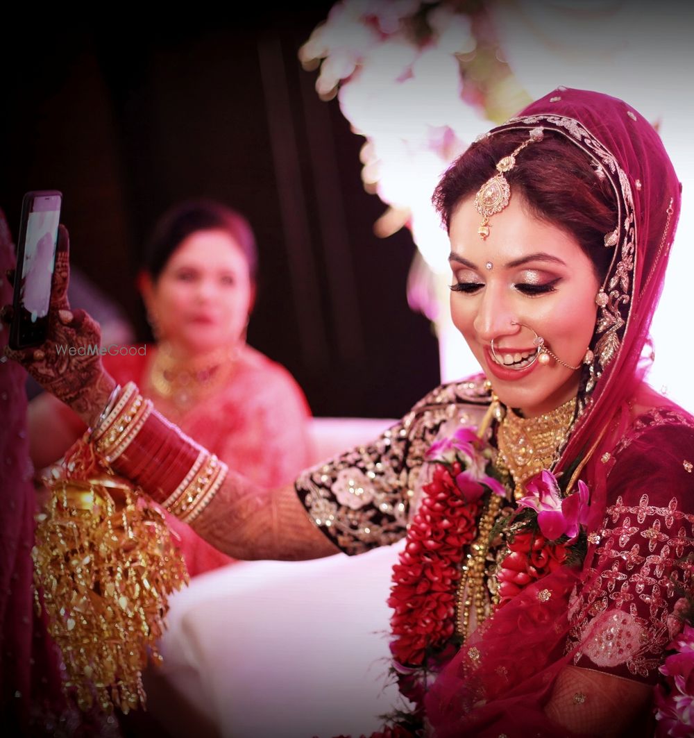 Photo From This Beauty on her big fat wedding!! - By Ritu Babbar Makeup and Hair