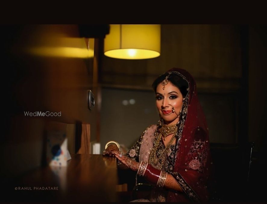 Photo From This Beauty on her big fat wedding!! - By Ritu Babbar Makeup and Hair