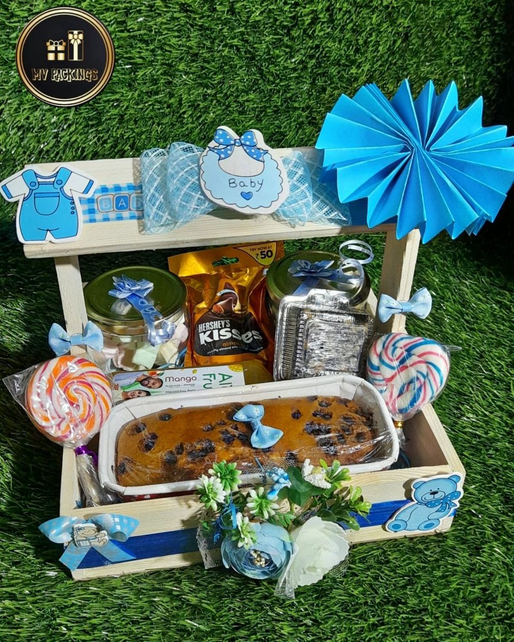 Photo From Birthday/baby announcement/baby shower hampers - By MV Packings