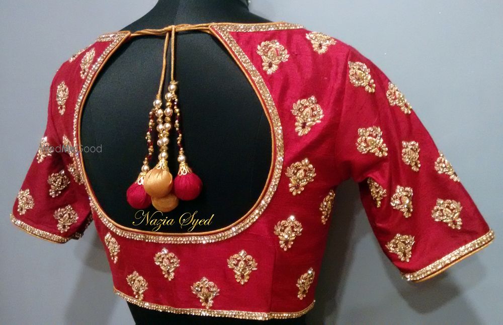 Photo From Bridal Blouses - By Nazia Syed Bridal Wear