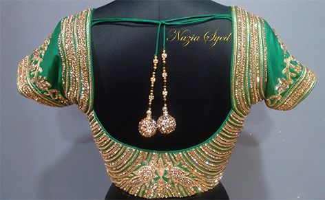 Photo From Bridal Blouses - By Nazia Syed Bridal Wear