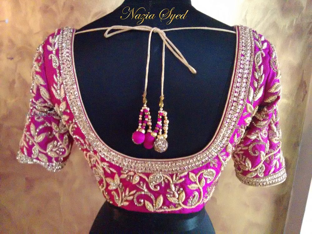 Photo From Bridal Blouses - By Nazia Syed Bridal Wear