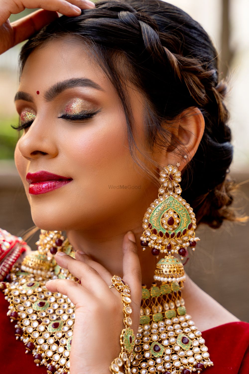 Photo From Kathika X "Glowing Glamour" - By Makeovers by Harsha