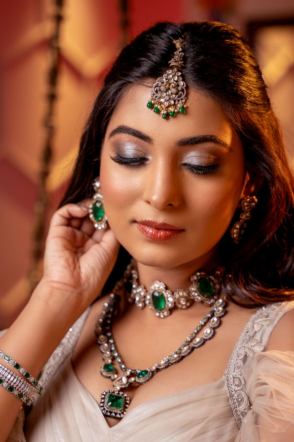 Photo From Purvi Joshi X "Sapphire Splendor" - By Makeovers by Harsha