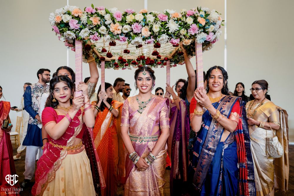 Photo From Shrenika Moulee: South Indian Maharashtrian Wedding at Athena Banquets Powai - By Band Baaja Capture