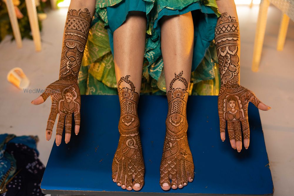 Photo From Uarvashi and Gaurav's Mehendi - By Lasting Impression