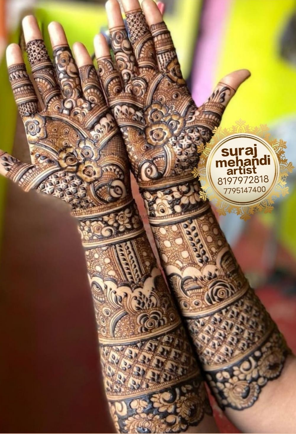 Photo From Bridal special mehndi design - By Suraj Mehandi Artist