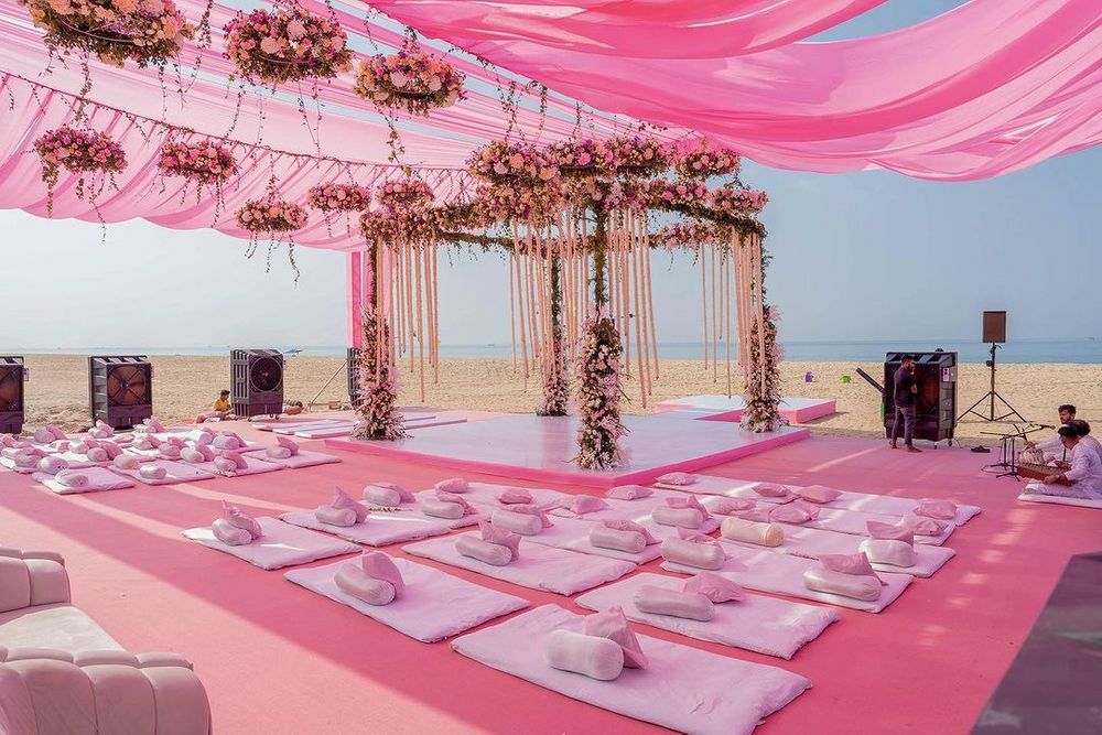 Photo From The Pure Pink Romance Of A Mandap - By Incredible Events