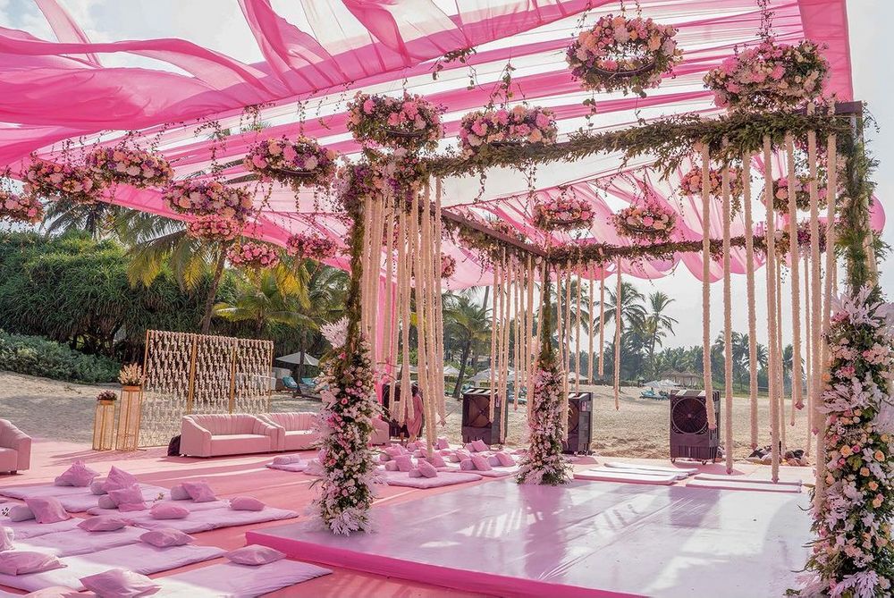 Photo From The Pure Pink Romance Of A Mandap - By Incredible Events