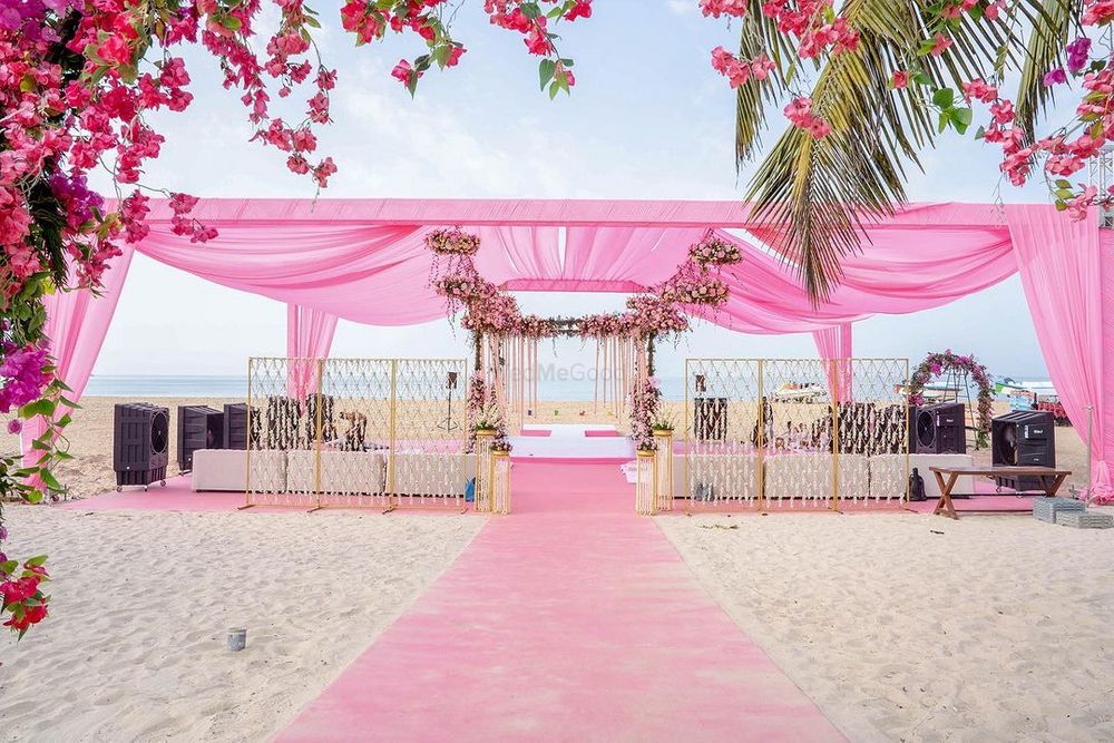 Photo From The Pure Pink Romance Of A Mandap - By Incredible Events