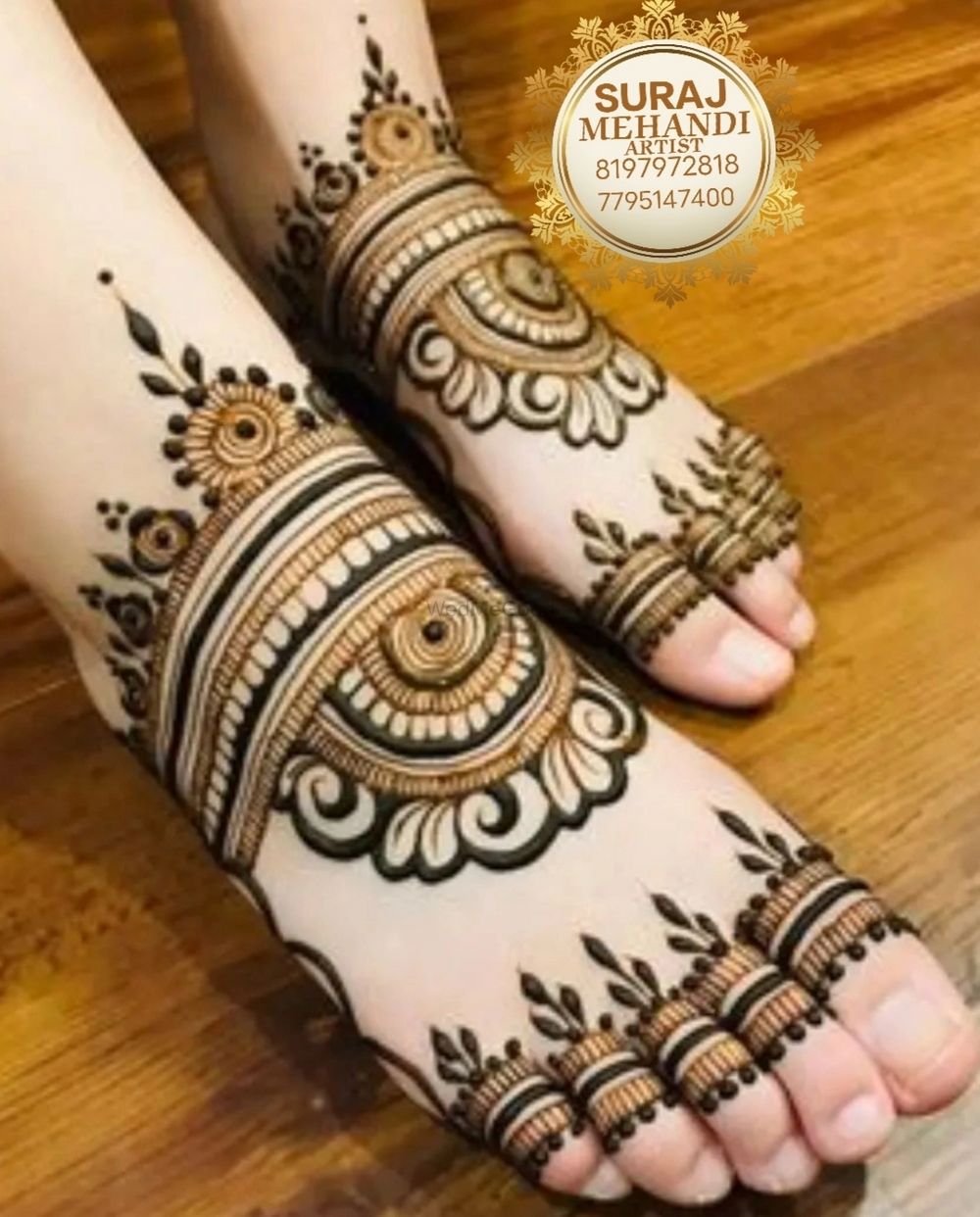 Photo From Leg design for bridal mehndi - By Suraj Mehandi Artist