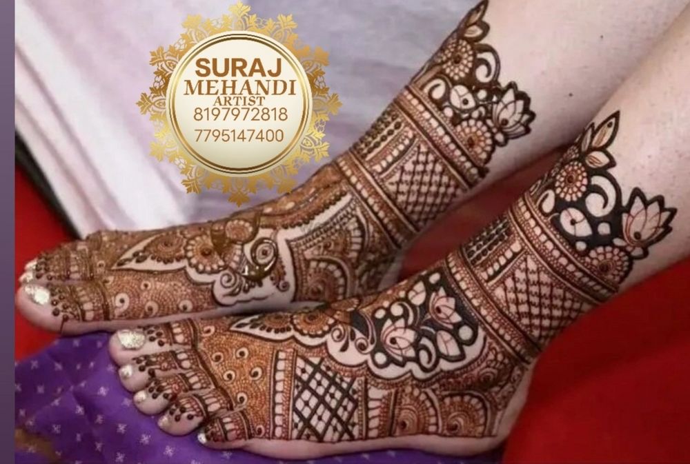 Photo From Leg design for bridal mehndi - By Suraj Mehandi Artist