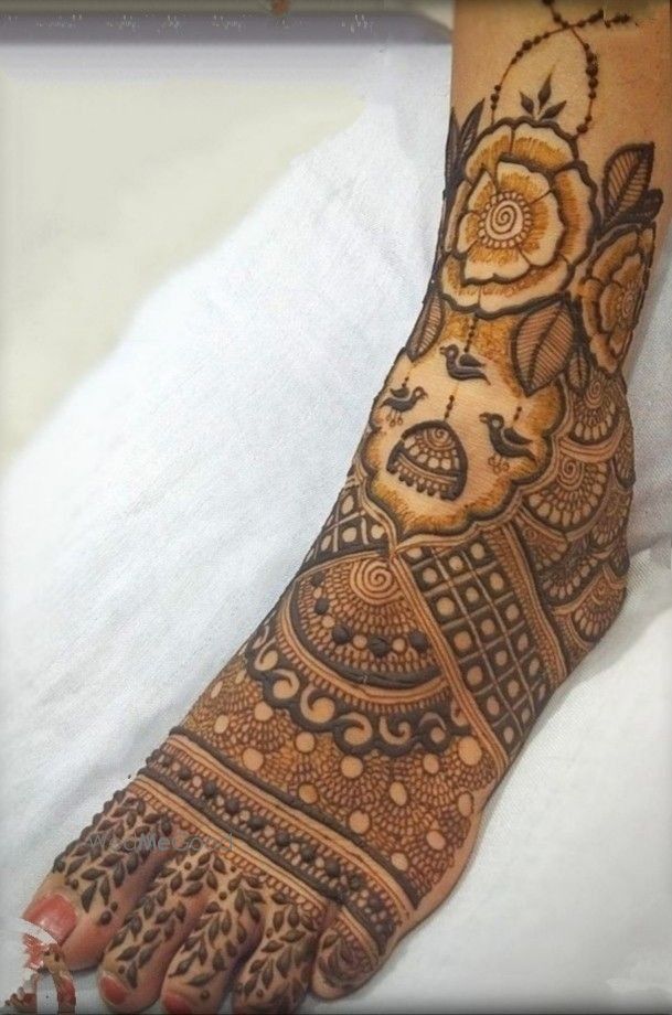 Photo From Leg design for bridal mehndi - By Suraj Mehandi Artist