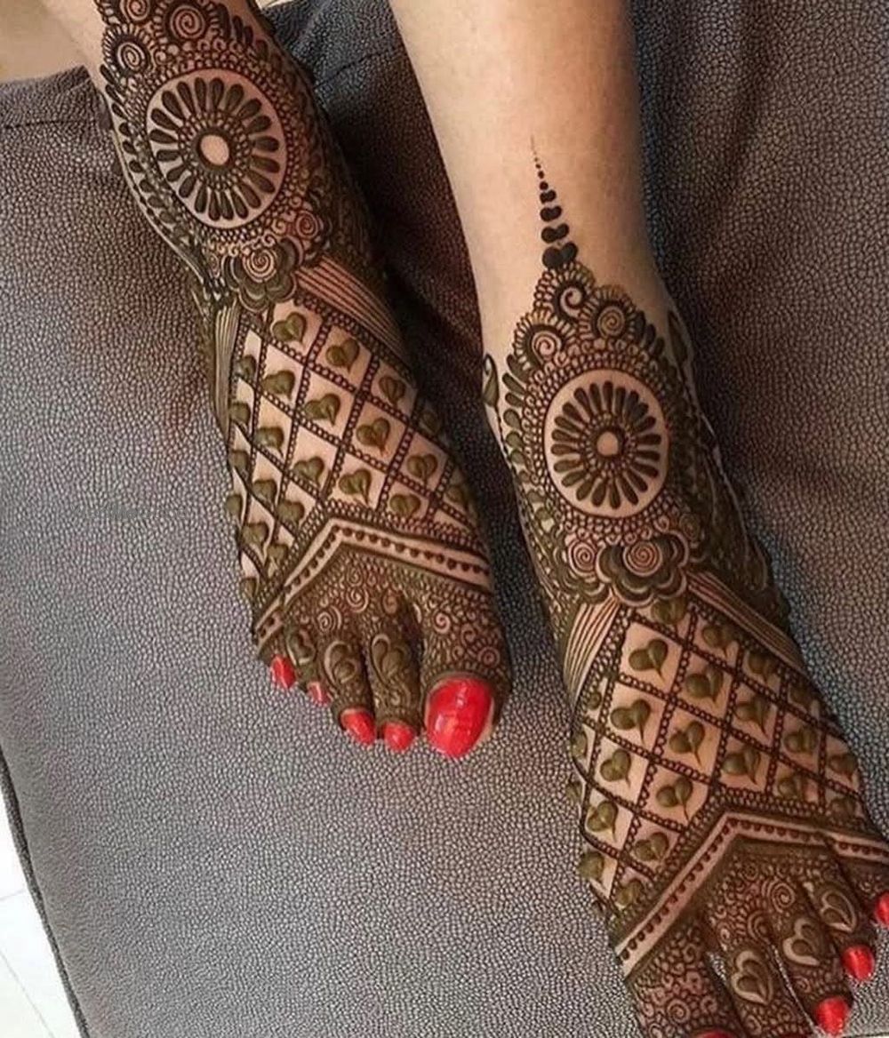 Photo From Leg design for bridal mehndi - By Suraj Mehandi Artist