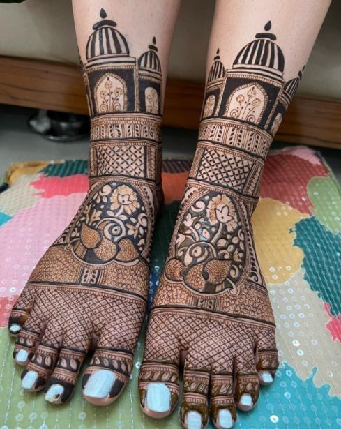 Photo From Leg design for bridal mehndi - By Suraj Mehandi Artist