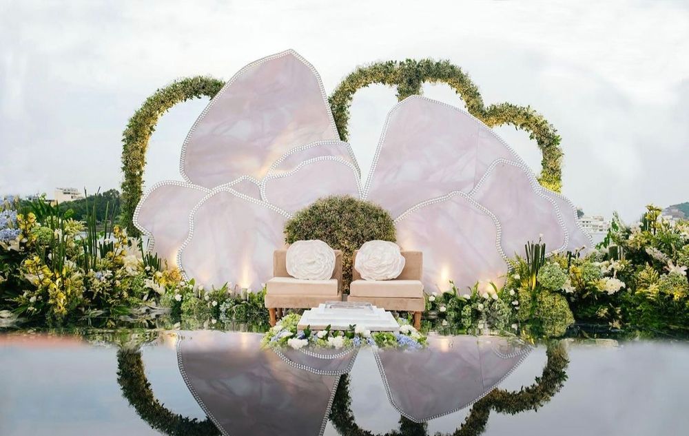 Photo From The White Floral Mandap - By Incredible Events